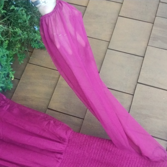 NWT Lulu's Berry red dress size small - Picture 2 of 5